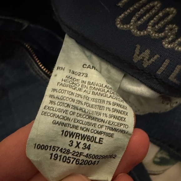 Wrangler Willow Ultimate Riding Jeans 3x34 - Picture 3 of 3